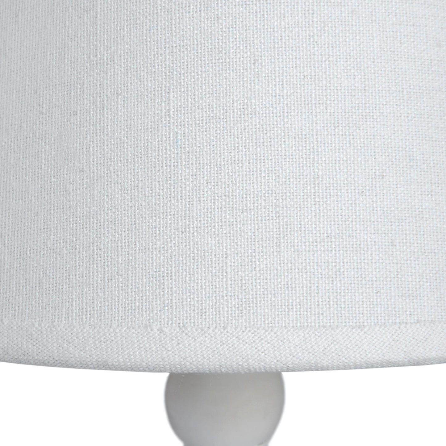 White Wooden Table Lamp