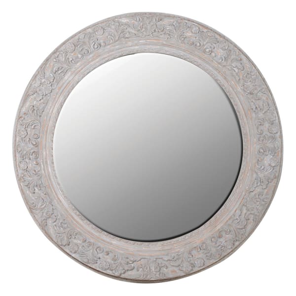 RH - Round Scroll Mirror