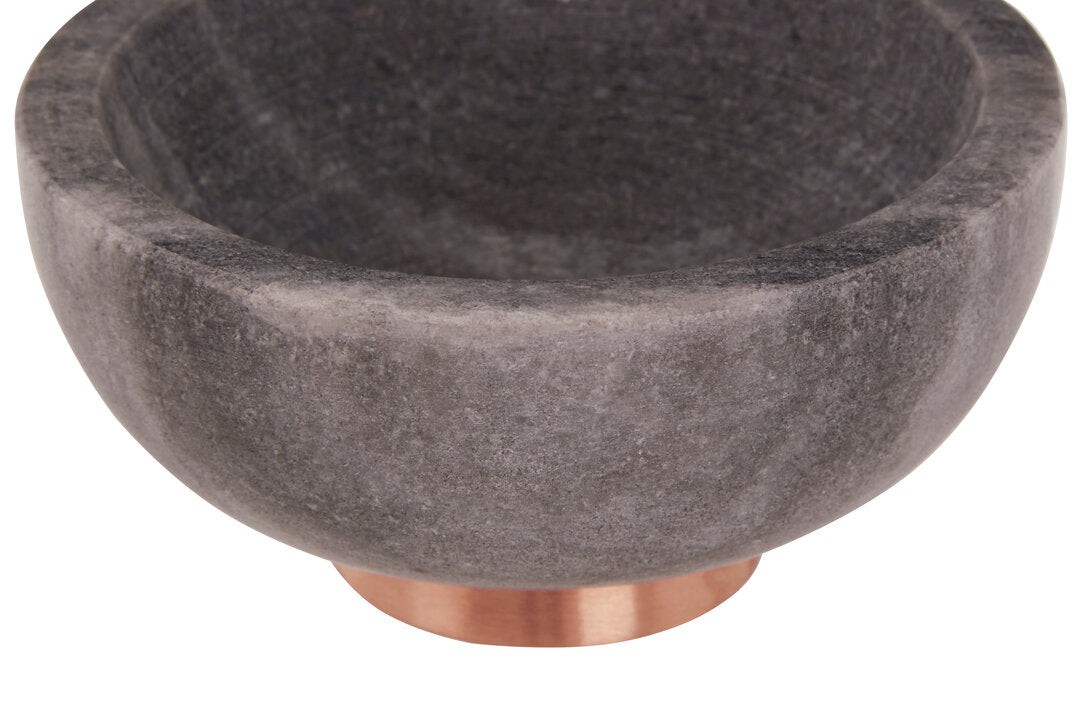 Monzaro Set Of 3 Marble Dipping Bowls