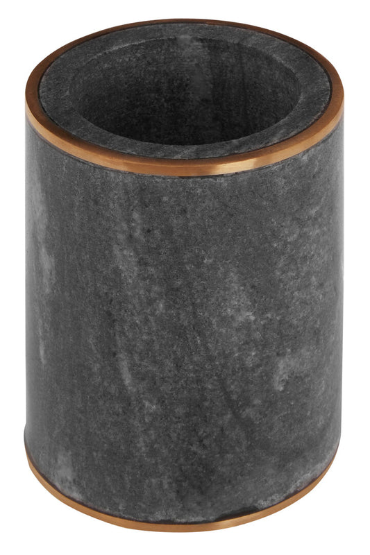 Bosco Grey Marble and Gold Tumbler
