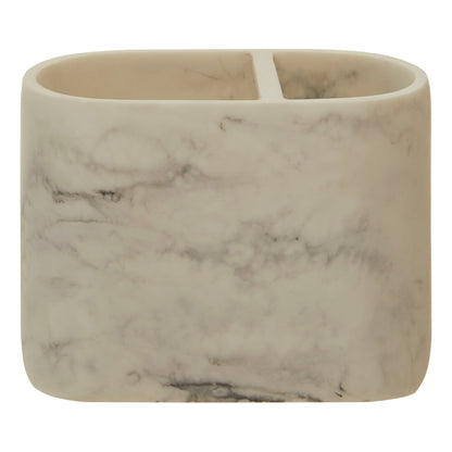 Elora Marble Effect Toothbrush Holder