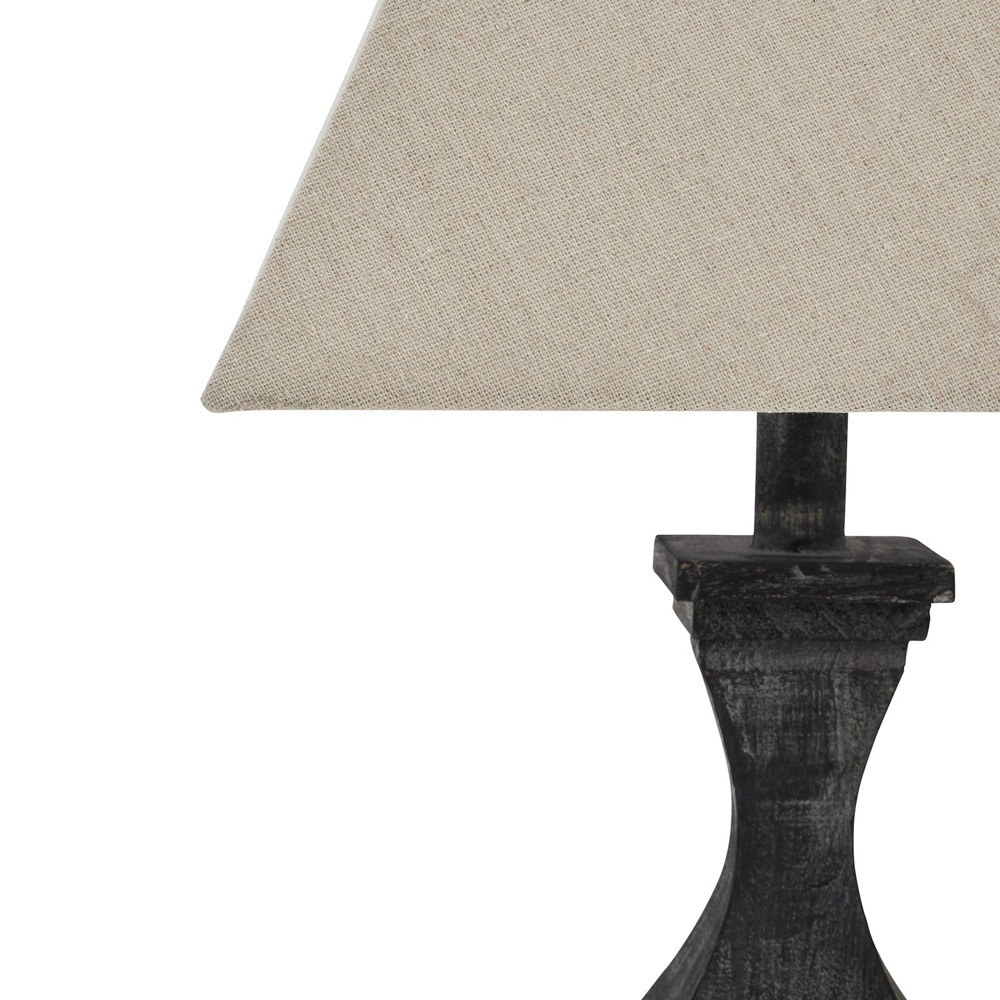 Elara Fluted Wooden Table Lamp