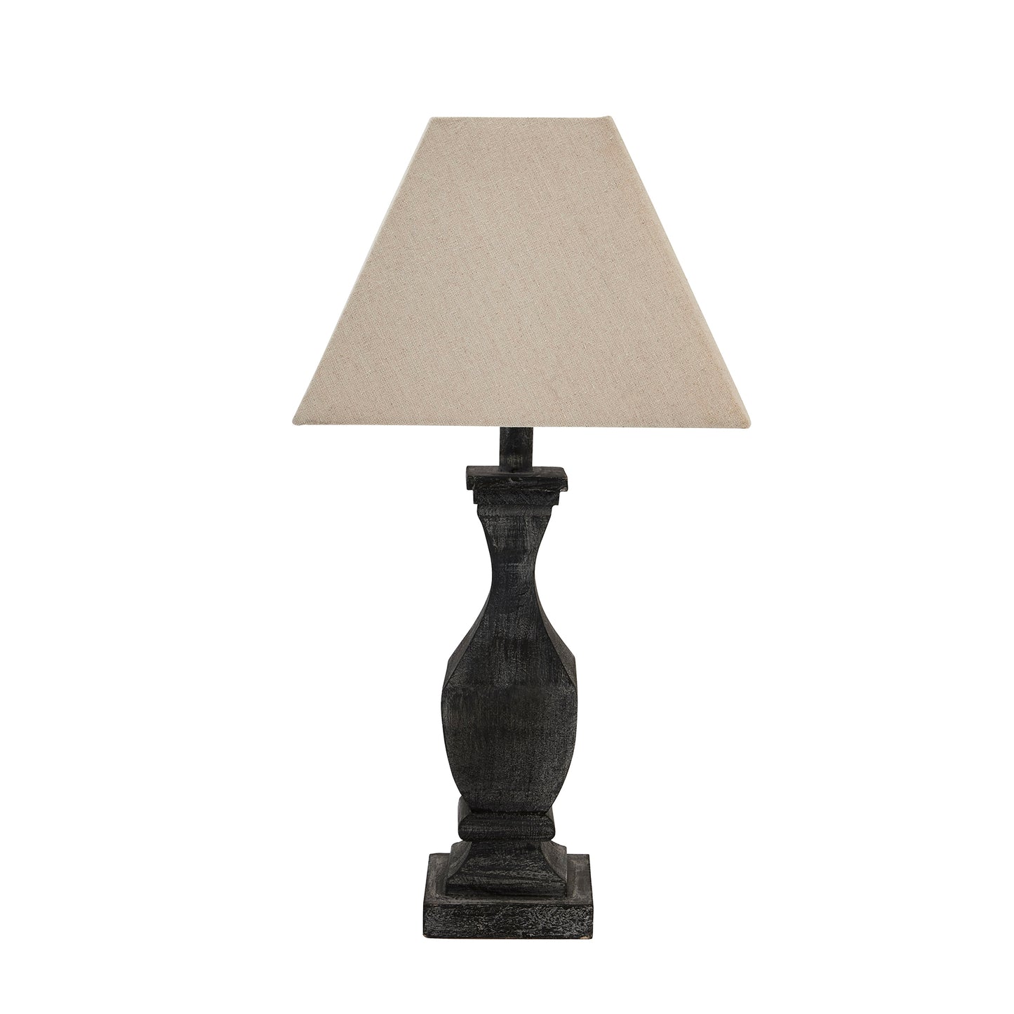Elara Fluted Wooden Table Lamp