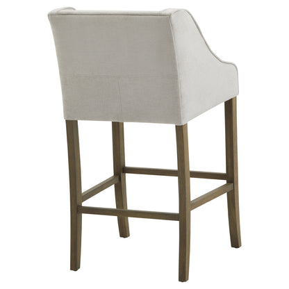 Tweed Grey Bar Stool
