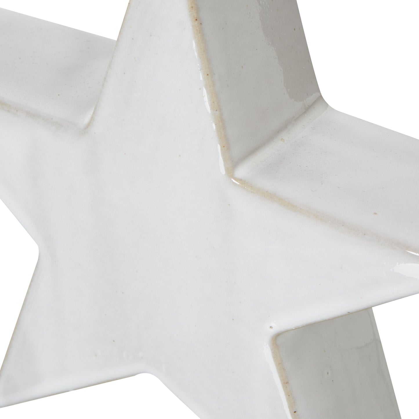 White Ceramic Pot Lamp With Linen Shade