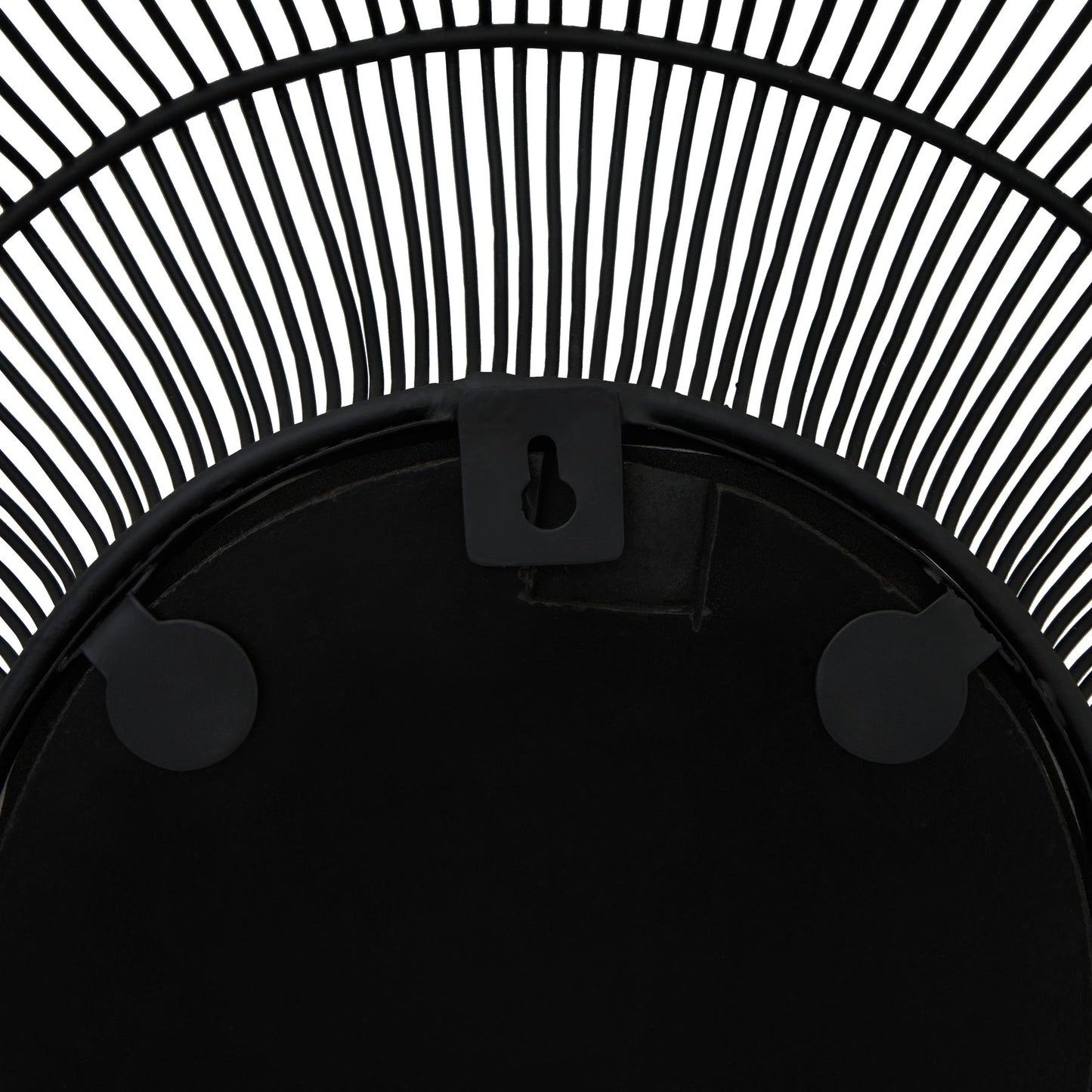 Calder Black Wire Framed Mirror