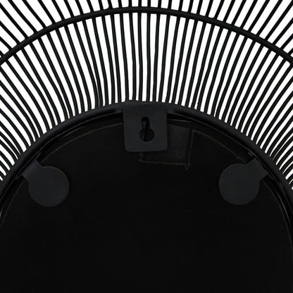 Calder Black Wire Framed Mirror