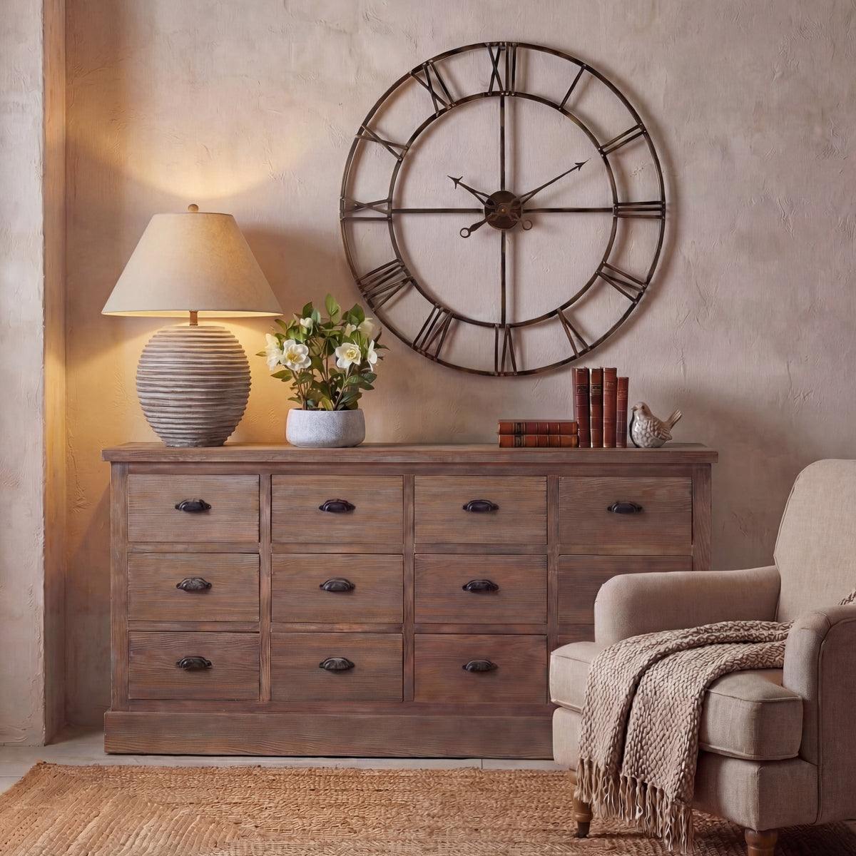 Aurelia Table Lamp with Linen Shade