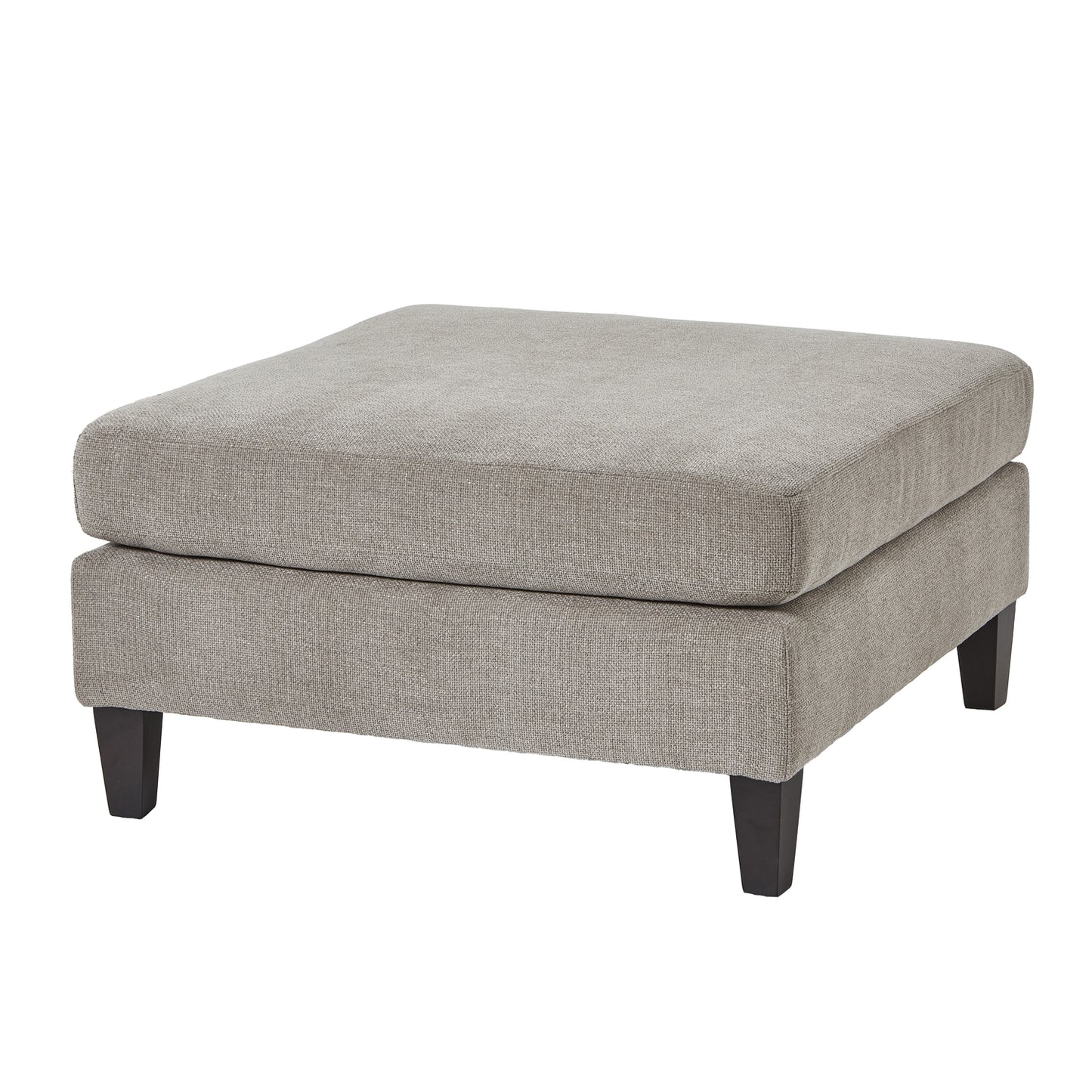 Alden Taupe Ottoman Foot Stool