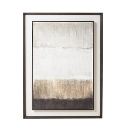 Moderno Painting On Linen Mounted In Frame - Extra Large