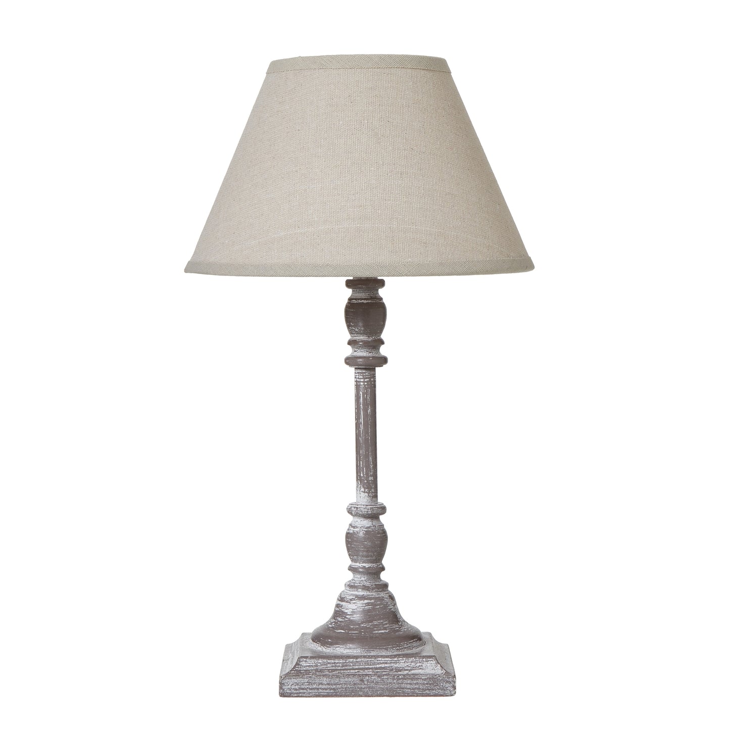 Varenna Stem Table Lamp With Linen Shade