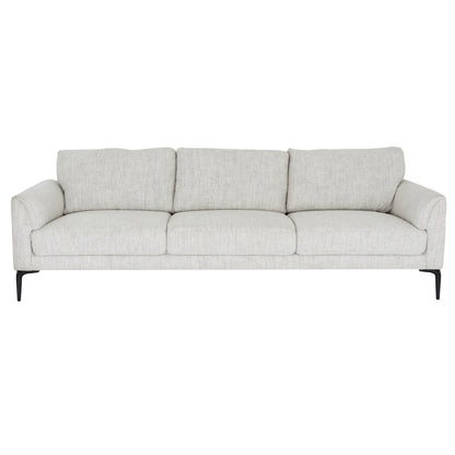 Zander Three Seater Sofa With Footstool