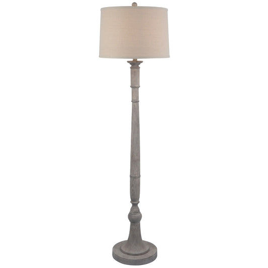Celeste Floor Lamp with Linen Shade