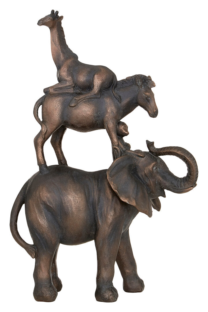 Boho Stacking Animals Sculpture