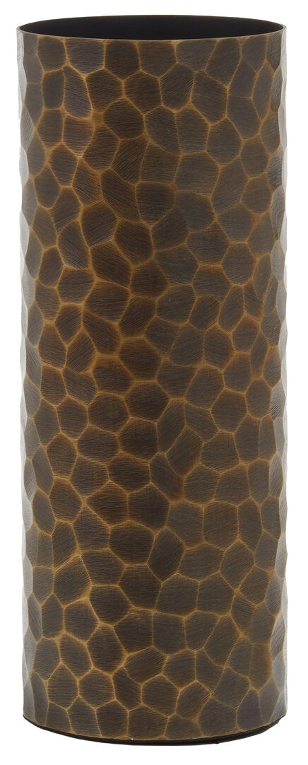 Akola Large Antique Gold Metal Vase