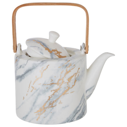 Marble Luxe Teapot
